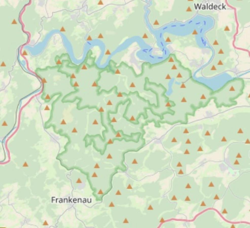 Frankenau Fewo Kellerwald Zewnętrze zdjęcie